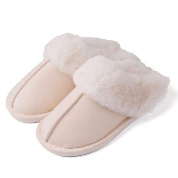 Womens Slippers Fluffy Cozy Fashion Slippers Warm Soft House Slippers